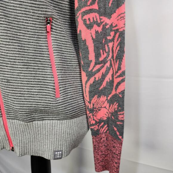 Title Nine Asymmetrical Full Zip Cardigan Sweater Size M - Picture 2 of 7